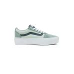 Vans Wm Ward Platform Kadın Yeşil Sneaker - Vn0a3tlc