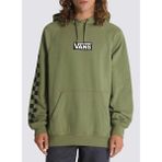 Vans Yeşil Kapüşon Yaka Erkek Sweatshirt Düz Desen Normal Kalıp VN000HP1ZBF1-VANS Boxed Pullover - XS