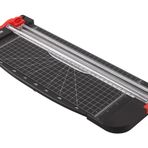 Vantage Kağıt kesici (kullanışlı rulo kesici, 5 ila maksimum 12 yaprak kesme performansı, DIN A4'e kadar) siyah, 300 mm