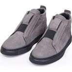 Vantaggio Shoes Notte Nubuk % 100 Hakiki Deri Erkek Bot - Gri
