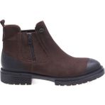 Vantaggio Shoes Troy Nubuk %100 Hakiki Deri Erkek Bot - Kahverengi