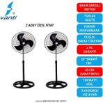 Vanti 130 Watt Sanayi Ayaklı Vantilatör