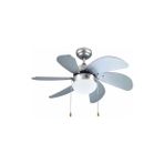 Vanti KCF282 60 W Silver 6 Kanatlı Avizeli Tavan Vantilatörü