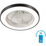 Vanti KCF297-15 W Ledli Dekoratif Siyah Tavan Vantilatörü