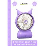 #Vantilatör Portatif Usb Ergonomik Sessiz Taşınabilir Soğutucu 2 Kademeli Şarjlı Masa El Fanı Vantilatör