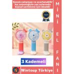 #Vantilatör Seyahat Tipi Kompakt Taşınabilir Hafif Sessiz Çalışma Ev Ofis Yaz Serinleme Şık Sevimli Model 3 Kademeli Şar