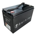 Vantobe Berhimi Compact Smart Bluetooth Lifepo4 Lityum Akü 12V 100AH IP67 Solar, Karavan, Marin