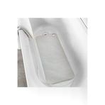 Vantuzlu Banyo Ayak Kaydırmaz Matı 33X84 Cm Gri Renk Küvet-Duş Içi Kauçuk