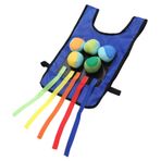 VANZACK 1 Takım Yapışkan Top Yelek çocuk oyuncak eğitici oyuncak Yapışkan top oyunu Çocuk eğlence oyuncakları educational toys yapışkan oyuncak top Fırlatma Oyuncak top atma bez Blue