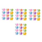 VANZACK 4 Set Mikro Peyzaj Salyangozu Teraryum Bebek Oyuncakları Hayvan Heykelcik Zanaat Diy Teraryum El Sanatları Süsleme Bahçe Salyangozu Süsleri Bahçe Dekoru Salyangoz Reçine 12 Adet*4