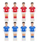VANZACK 8 Adet Plastik Futbol Oyuncakları Masa Futbolu Oyuncuları Reçine Futbol Oyunu Figürleri Masa Futbolu Makinesi Için Yedek Aksesuarlar