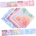 VANZACK Kare Katlanır Kağıt 50 Sayfa Kağıt Origami Kağıdı 6x6 Scrapbooking Arka Plan Kağıdı Origami El Sanatları Renkli Origami Kağıdı Karikatür Çocuk Kraft El Işi Kağıdı Japon Kağıdı