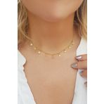 Vaoov 925 Ayar Gümüş Choker Kutup Yıldızı Kolye