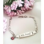 Vaoov 925 Ayar Gümüş Nazarlı Çocuk Bileklik