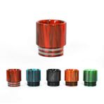 Vaportown 810 reçine ağızlık ZEUS X Z Max Horizon Sakerz Master Falcon King Valyrian 2 Pro TFV9 TFV12 Prince Mesh Pro 2 Kylin M Dead Rabbit RTA Drip Tip (Kırmızı) ile uyumlu