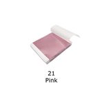 Varak Kaplama Yaprak Metalik Folyo 9x9cm 10lu 21 Pink R5799F-21