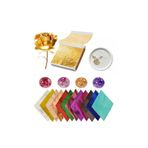 Varak Kaplama Yaprak Metalik Folyo 9x9cm 10lu 24 Lilac R5799F- 24