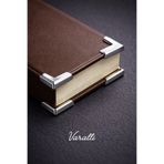 Varalli Metal Lüx Tasarım Kitap Köşe Koruyucu ( 12 Adet ) 23x23 Mm