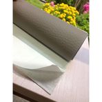 Varan Tekstil Yapışkanlı Vizon Rengi Suni Deri 100 * 140 Cm