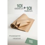VarBiFırsat 20 Adet Set (70X100+100X140 Cm) Kraft Ambalaj Kağıdı | Paketleme, Çeyiz, Koli Paketleme