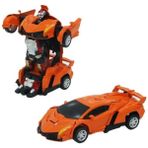 Vardem 1:32 Dönüşebilen Robot Araba Die Cast TIN3881D - Turuncu