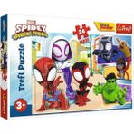 Vardem 14348 Maxi Spidey and His 24 Parça Çocuk Puzzle