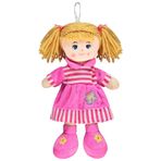Vardem 30 cm Fuşya Bez Bebek