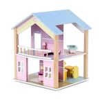 Vardem 3515-MT Ahşap Banyolu Bebek Evi Oyuncak