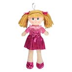 Vardem 37 cm Fuşya Bez Bebek