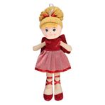 Vardem 37 cm Kırmızı Bez Bebek