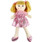Vardem 37CM Bez Bebek Oyuncak - Koyu Pembe