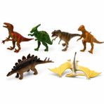 Vardem 6 Parça 5 inch Hayvan Seti, Çiftlik Dinozor Vahşi ve Deniz Hayvanları Figür Oyuncakları, Çocuklar İçin Eğitici Hayvan Tanıma ve Rol Yapma Oyun Seti SH-7101-2-3-4 (DİNAZOR)
