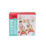Vardem BIB-6018 Piyanolu 4 in 1 Kırmızı Bebek Yürüteci
