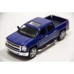 Vardem Die-Cast Çek Bırak Arabalar '14 Chevrolet Silverado Mavi - Renkli
