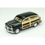 Vardem Die-Cast Çek Bırak Arabalar '49 Ford Woody Wagon Siyah - Renkli