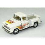 Vardem Die-Cast Çek Bırak Arabalar '55 Chevy Pickup Beyaz - Renkli