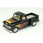 Vardem Die-Cast Çek Bırak Arabalar '55 Chevy Pickup Siyah - Renkli
