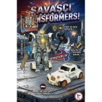 Vardem Işıklı Ve Sesli Dönüşen Robot - 22 Cm Vintage Klasik Model Araba Savaşçı Figür