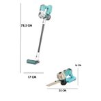 Vardem LS8807Q 3 in 1 Yeşil-Gri Dikey Elektrik Süpürgesi