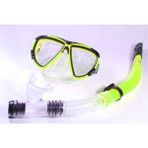 Vardem Maske & Snorkel Set Valfli Silikon Yetişkin Şnorkel - Swimming Mask Diving Goggles