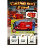 Vardem Metal İtfaiye Kurtarma Vanı - 17Cm, Çek Bırak, Açılır Kapılı Die-Cast Model Oyuncak Araba
