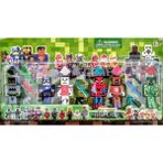 Vardem Minecarft Oyuncak 6 Lı Figür Set 10 cm 21 Parça - Spiderman Batman Captain America