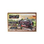Vardem Oyuncak 23 Parça Klasik Tren Set 96 cm 8 ve Daire Olan Raylı Retro Tren