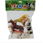 Vardem Oyuncak 6 Parça 8 Inch Hayvan Seti - Çiftlik Hayvanları