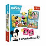 Vardem Oyuncak 93344 2 in 1 Disney Puzzle Lego