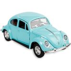 Vardem Oyuncak Çek Bırak Die Cast Kaplumbağa Araba - Açık Mavi