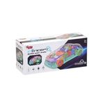 Vardem Oyuncak LZH-M66107 Müzikli ve Işıklı Şeffaf 20 cm Oyuncak Araba