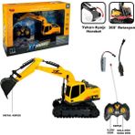 Vardem Oyuncak Vardem Xfmodel Uzaktan Kumandalı Ekskavatör Metal Kepçe ile 360 Derece Dönüş Özelliği 30 cm