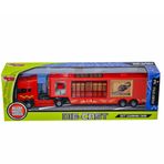 Vardem Oyuncak XFD889-352 Kutulu Die-Cast Kırmızı Gösteri Tırı