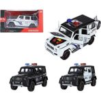 Vardem Oyuncak XHD-C2433 Kut 1:24 Işıklı Sesli Model Metal Polis Jeep(Belirtilen Fiat, Tekli Satış Için Adet Fiyatıdır.)